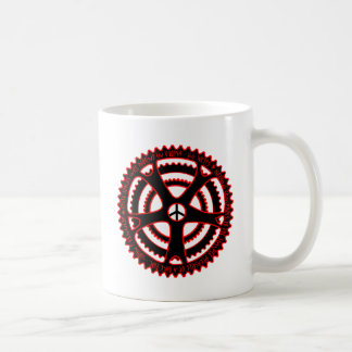 Mug Pistes cyclables d'un rouge ardent dans Utopie