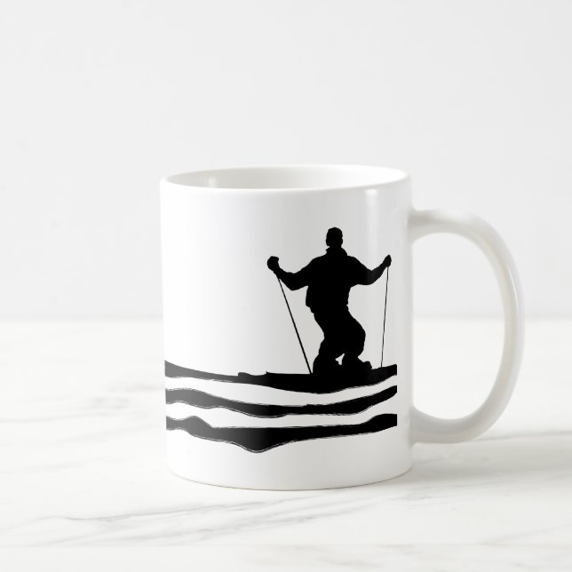Mug pistes de ski alpin (Droite)