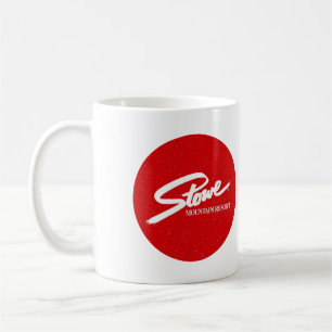 Mug Pistes de ski extérieures hivernales vintage Stowe