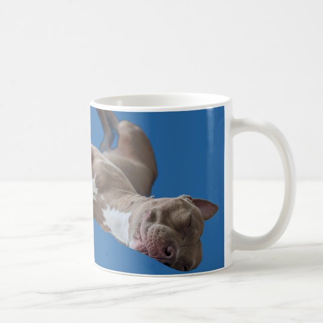 Mug Pit Bull Drôle (Droite)