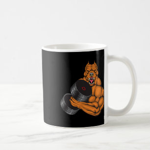 Mug Pit Bull Fitness - Poids du corps de levage