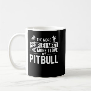 Mug Pit Bull - I Love Mom Tattoo cadeaux de la fête de