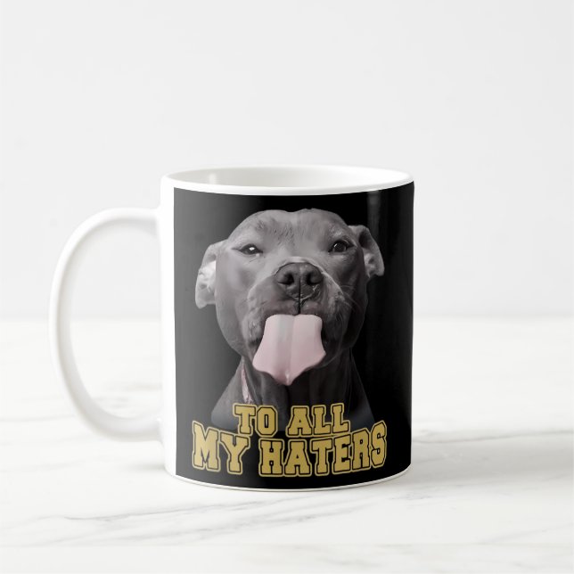 Mug Pitbull à tous les Myers Pitbull Chien (Gauche)