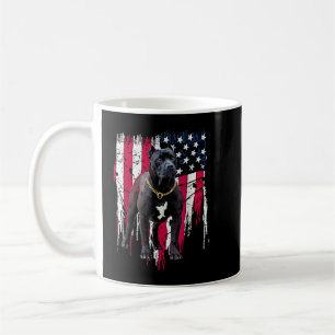 Mug Pitbull Chien Drapeau américain Magnifique T-shirt