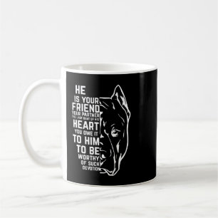 Mug Pitbull Chien Inspirationnel Pitbull Chien Dévotio