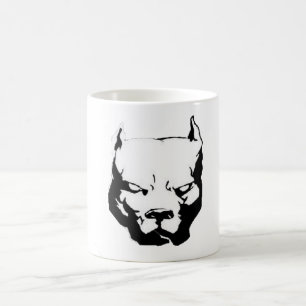 Mug Pitbull Dog en colère