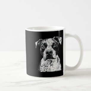 Mug Pitbull Visage mignon Amoureux de les chiens Homme