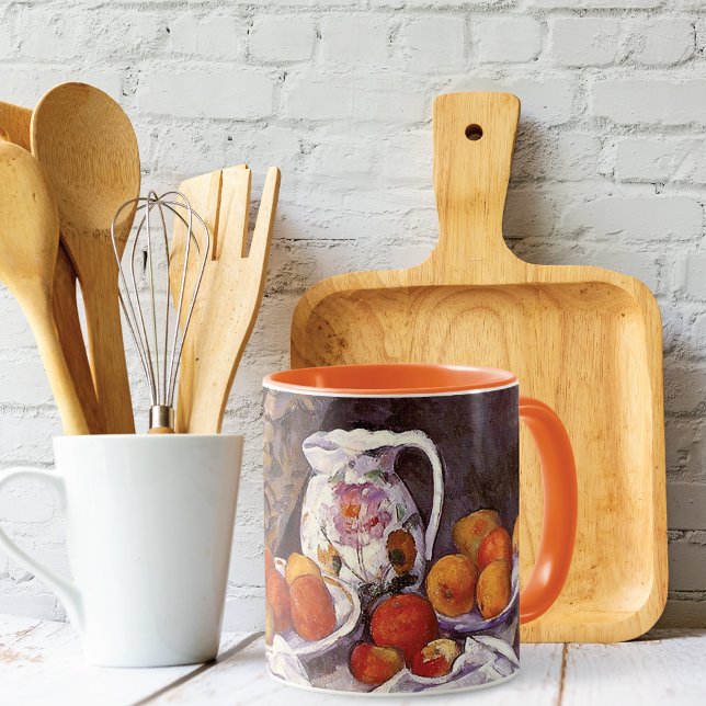 Mug Pitcher de fruits à vie fixe Cezanne (Créateur téléchargé)