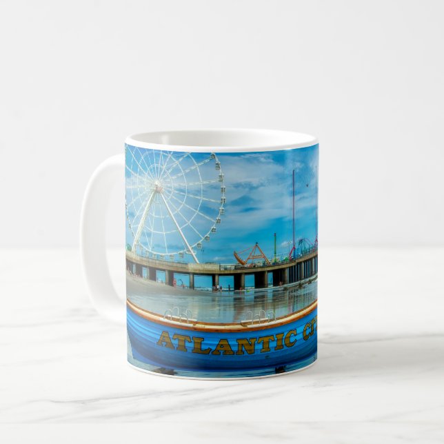 Mug Pittoresque Atlantic City Boardwalk (Devant gauche)