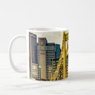 Mug Pittsburgh Steel City Skyline 412 Pennsylvania Can