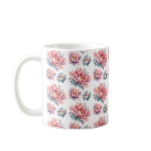 Pivoine Florale Aquarelle