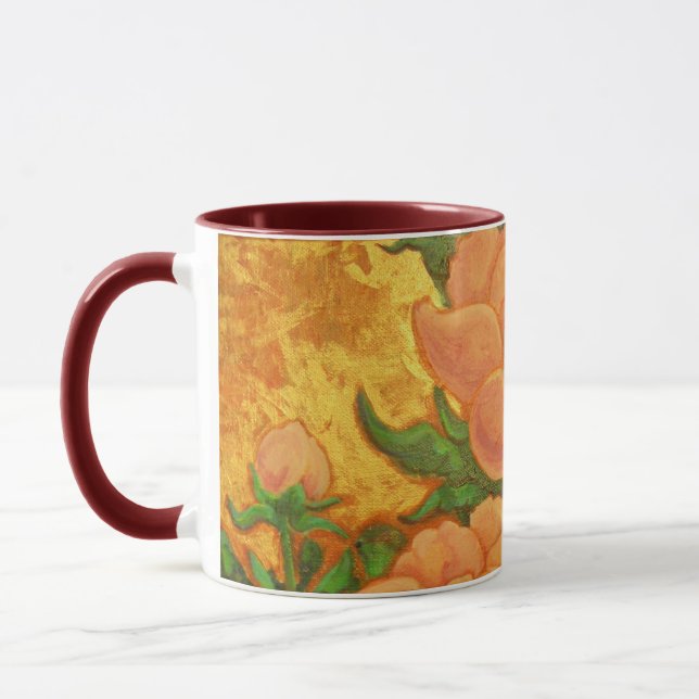 Mug Pivoine ~ (Paeonia) (Gauche)