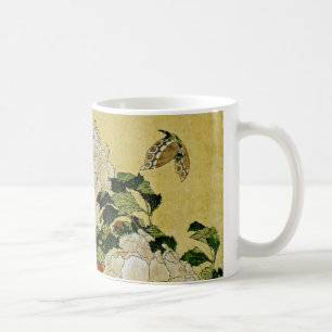 Mug Pivoines et papillon
