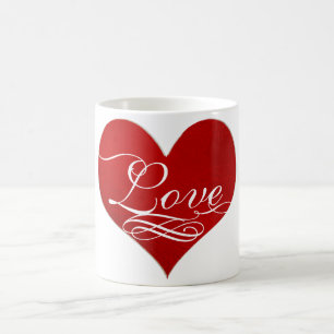 Mug PixDezines Amour/Coeur/do-it-yourself arrière - pl