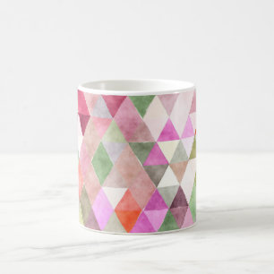 Mug PixDezines Boho Géométrique/triangles ajustables