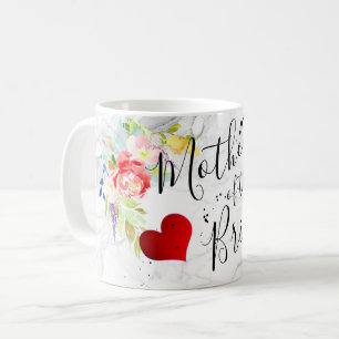 Mug PixDezines Mère de la mariée/aquarelle florale