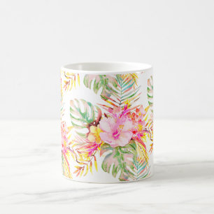 Mug PixDezines Paradis Tropical Floral Foliage