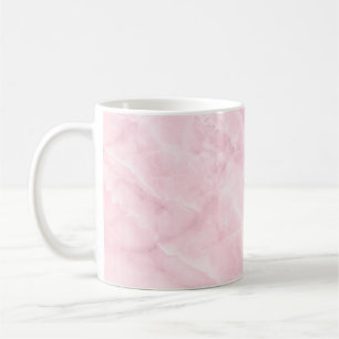 Mug PixDezines ROSE QUARTZ   MARBRE ROSE