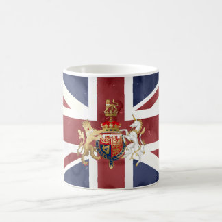 Mug PIXDEZINES WATERCOLOR UNION JACK and INSIGNIA