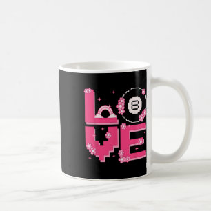 Mug Pixel Art Retro 60s les années 70 Style Hippie ten