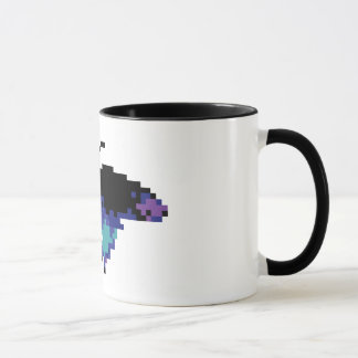 Mug Pixel butterfly