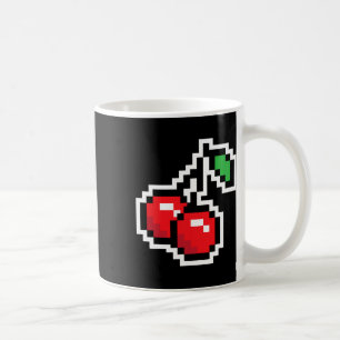 Mug Pixel Cerises Déguisement Halloween Jeu Vidéo Anné