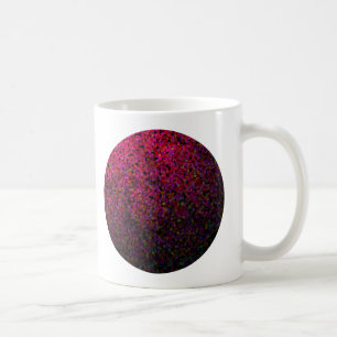 Mug Pixel Glitch Red