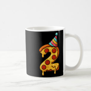 Mug Pizza 2e anniversaire 2 ans Vieux parti Casquette