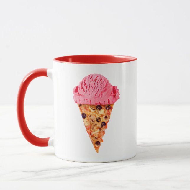 Mug Pizza à la crème glacée (Gauche)