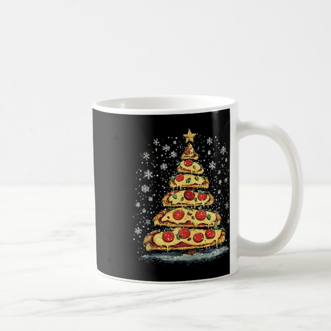 Mug Pizza Christmas Tree Restauration Rapide Noël Homm (Droite)