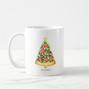 Mug Pizza de Noël italien de Buon Natale