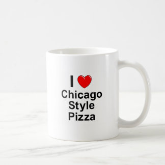 Mug Pizza de style de Chicago