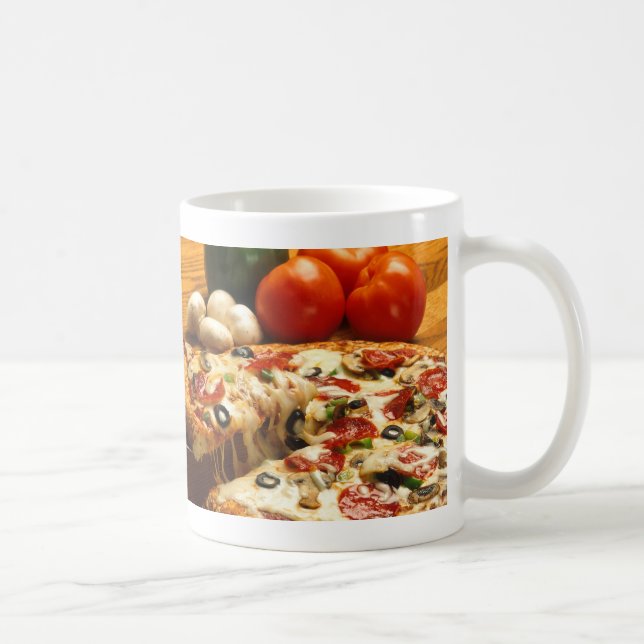 Mug Pizza délicieuse (Droite)