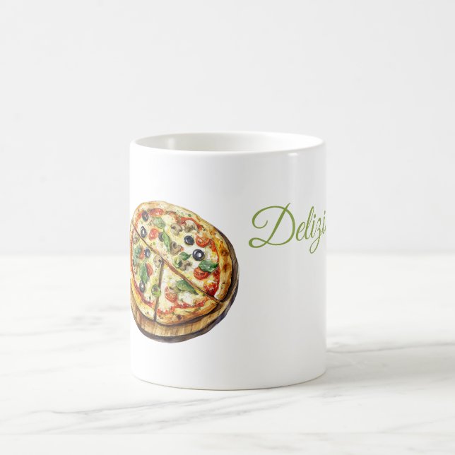 Mug Pizza Délicieux (délicieux) (Centre)