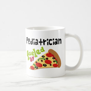 Mug Pizza (drôle) de pédiatre