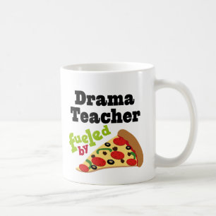 Mug Pizza (drôle) de professeur de drame