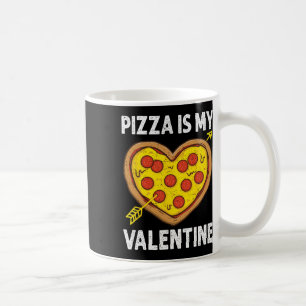 Mug Pizza Est Ma Saint-Valentin Hommes Femmes Garçons