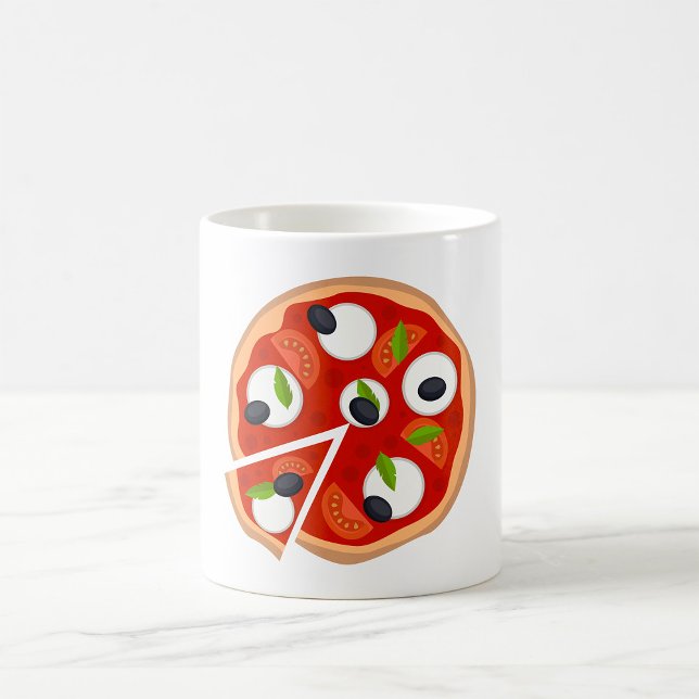 Mug Pizza Mozzarella aux Tomates et Basilic (Créateur téléchargé)