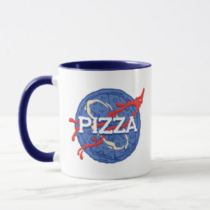 MUG PIZZA PARODY MOTIF