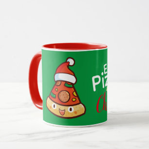 Mug Pizza pour manger sur mesure pour Noël