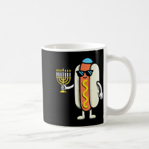 Mug Pjs juifs hotdog drôle de nourriture Hanukkah pyja
