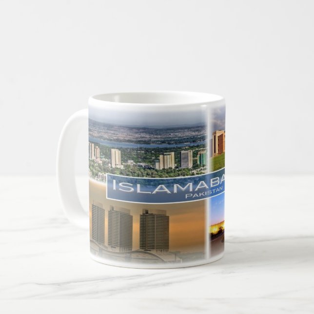 Mug PK Pakistan - Islamabad - (Devant gauche)