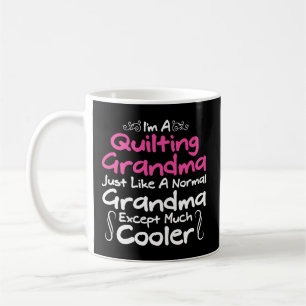 Mug Places de courtepointe Grandma Yarn Hobby Planche 