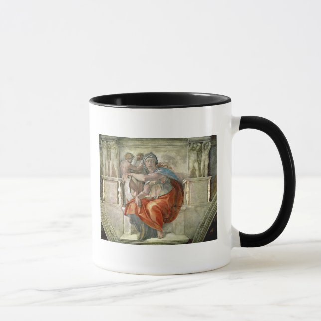 Mug Plafond de chapelle de Sistine : Sibylle Delphic (Droite)