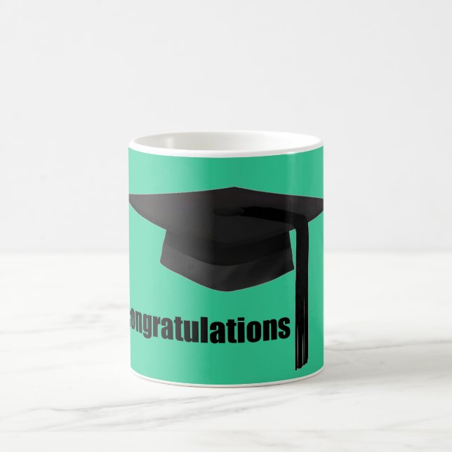 Mug Plafond d'obtention du diplôme de félicitations (Centre)