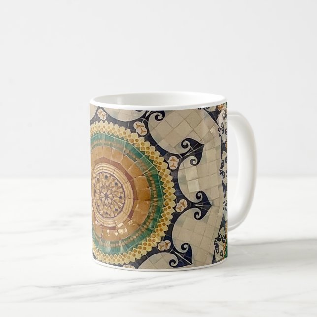 Mug Plafond Mosaïque Sant Pau (Devant droit)