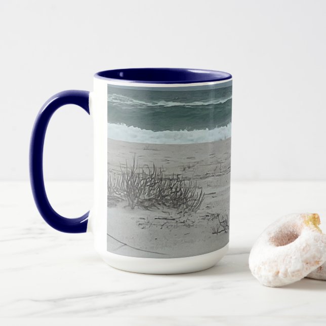 Mug Plage (Avec donut)
