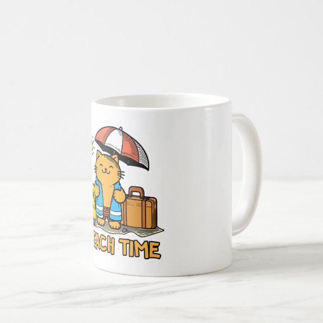 Mug Plage 1 (Devant droit)