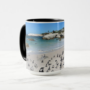 Mug Plage   Afrique du Sud de rochers de pingouins