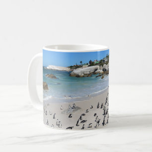 Mug Plage   Afrique du Sud de rochers de pingouins